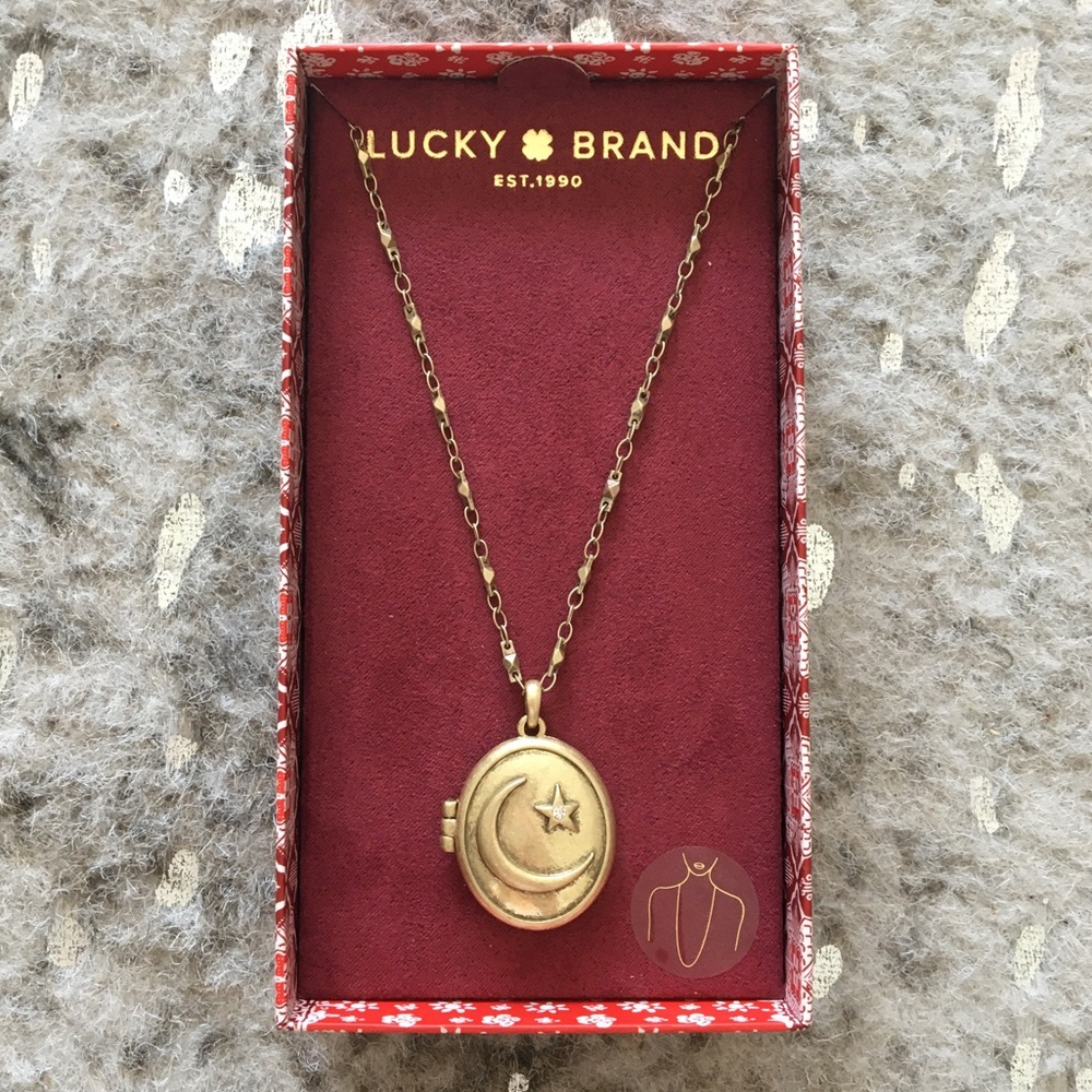 Lucky Brand Locket Necklace